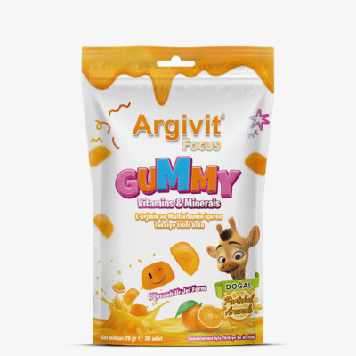 Argivit Focus Gummy - Chewable Vitamin with Phosphatidylserine for Children