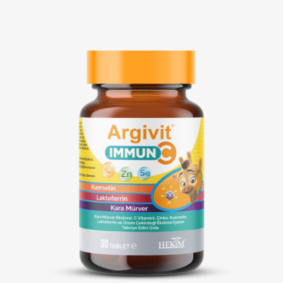 Argivit Immun C Tablet - Immune Support with Vitamin C, Zinc, and Selenium