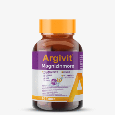 Argivit Magnizinmore Tablet - Magnezyum ve Çinko İçeren Multivitamin