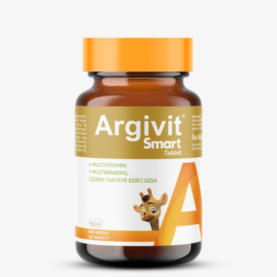 Argivit Smart Tablet - Dietary Supplement Containing Phosphatidylserine, Choline, L-Arginine, Multivitamins, and Multiminerals