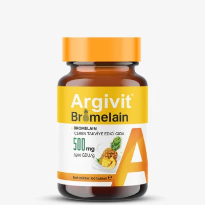 Argivit Bromelain - Bromelain İçeren Takviye Edici Gıda