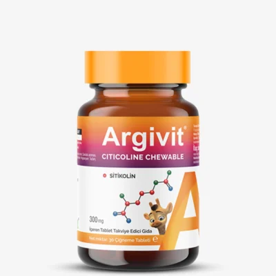 Argivit Citicoline Chewable - Sitikolin İçeren Tablet Takviye Edici Gıda