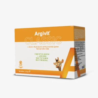 Argivit Classic Sachet - Dietary Supplement Containing Phosphatidylserine, L-Arginine, Multivitamins, and Multiminerals