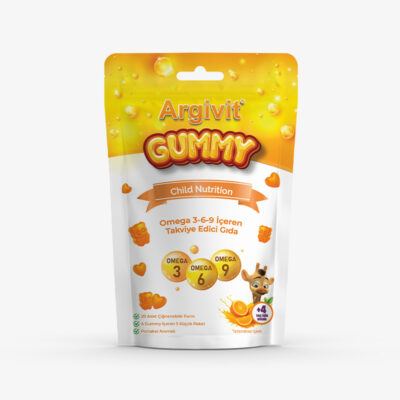 Argivit Gummy - Omega 3-6-9 İçeren Takviye Edici Gıda