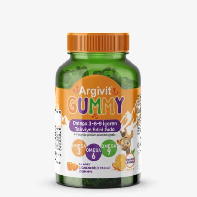 Argivit Gummy - Omega 3-6-9 İçeren Takviye Edici Gıda