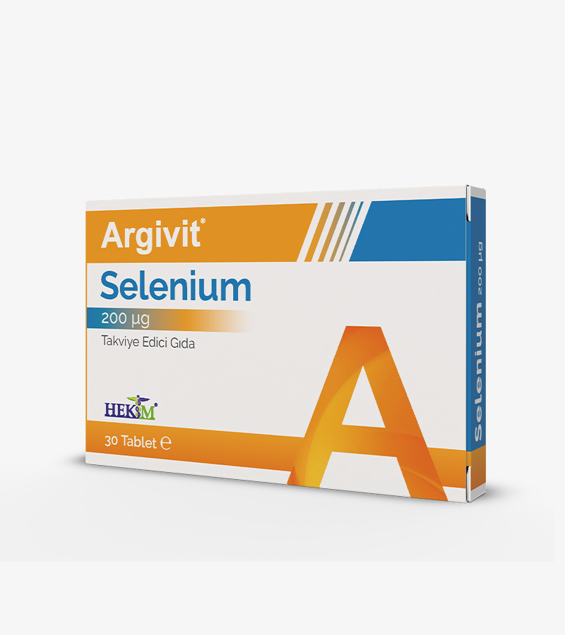 Argivit Selenium - Selenyum İçeren Takviye Edici Gıda