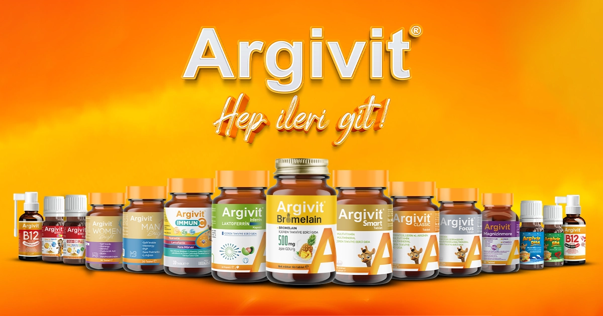 Tüm Argivit ürünleri ve gıda takviyeleri listesi